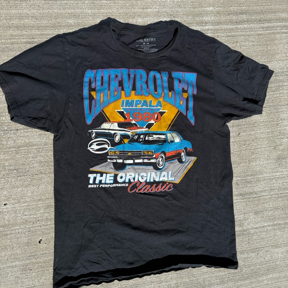 Chemistry Black Chevrolet Graphic T-Shirt